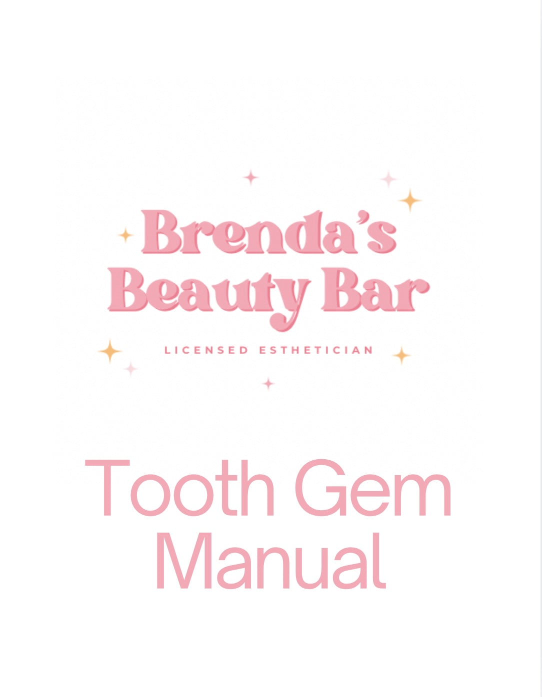 Tooth Gem Manual E-Book