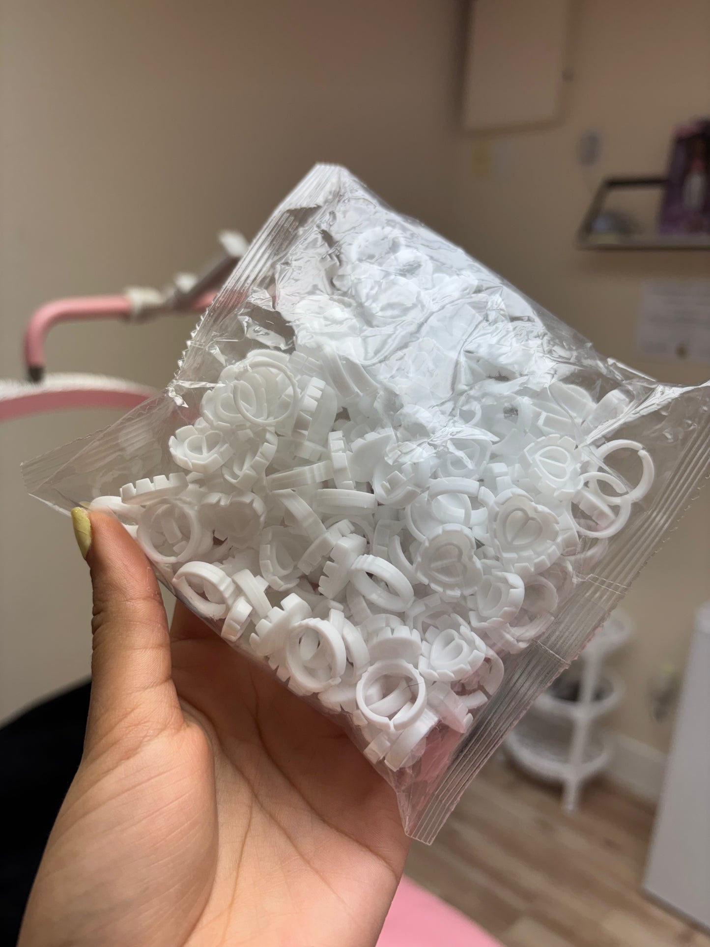 Heart Glue Rings