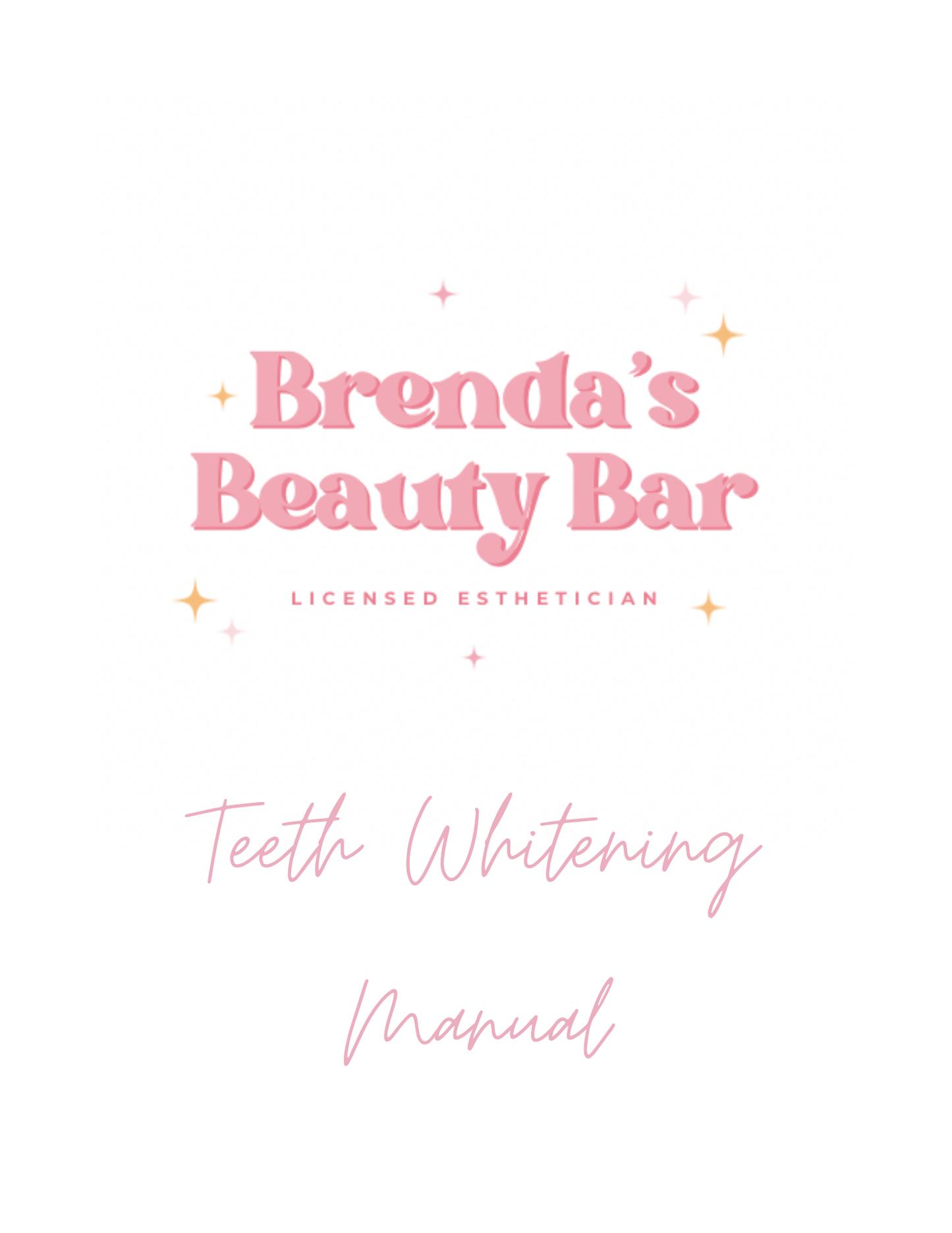 Teeth Whitening Manual E-Book
