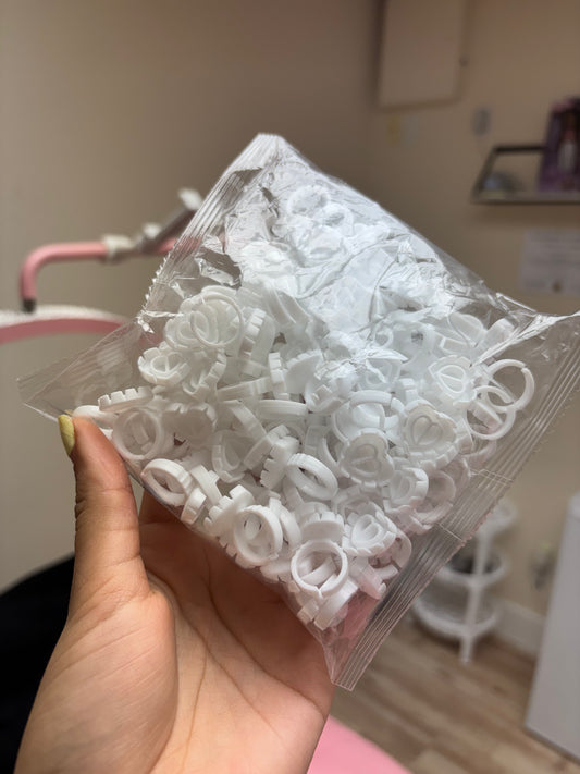 Heart Glue Rings